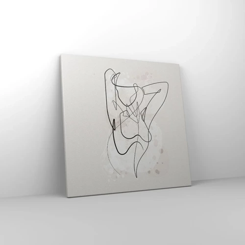 Cuadro sobre lienzo - Impresión de Imagen - El arte de la seducción - 50x50 cm