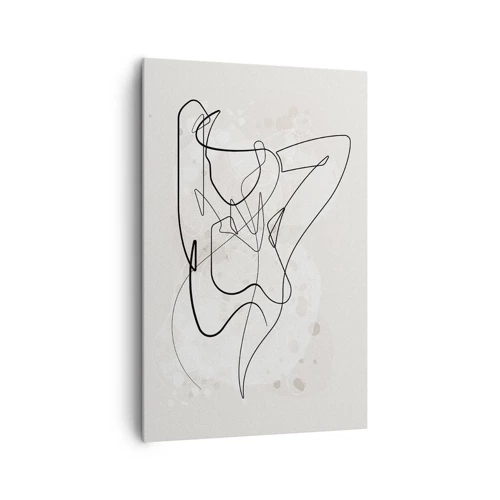 Cuadro sobre lienzo - Impresión de Imagen - El arte de la seducción - 80x120 cm
