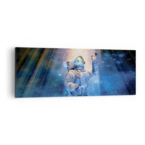 Cuadro sobre lienzo - Impresión de Imagen - El descubrimiento - 140x50 cm