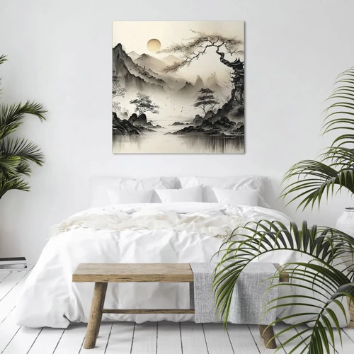 Cuadro sobre lienzo - Impresión de Imagen - El encanto único de Oriente - 50x50 cm