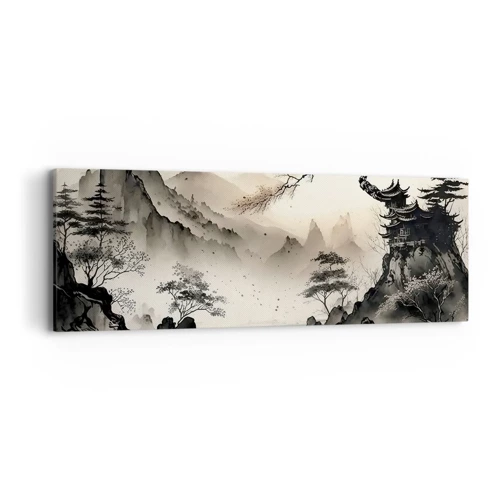 Cuadro sobre lienzo - Impresión de Imagen - El encanto único de Oriente - 90x30 cm