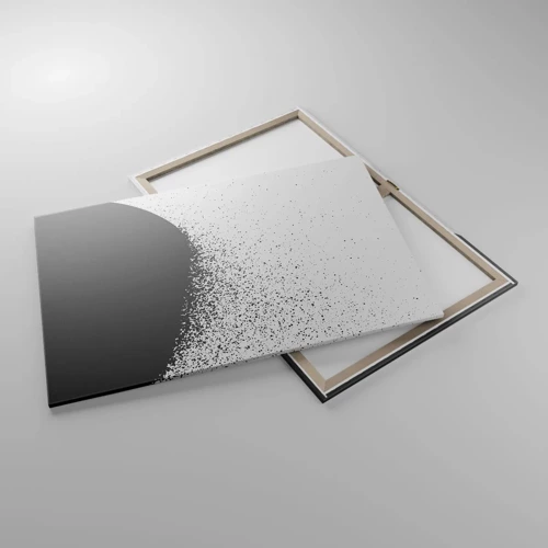 Cuadro sobre lienzo - Impresión de Imagen - El movimiento de las partículas - 100x70 cm