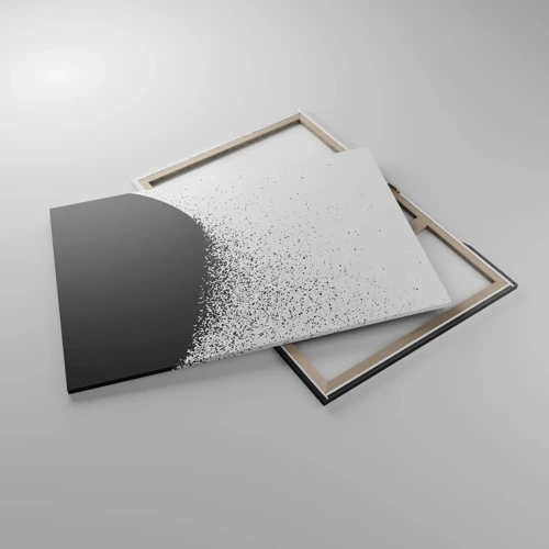 Cuadro sobre lienzo - Impresión de Imagen - El movimiento de las partículas - 120x80 cm
