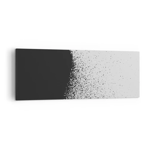 Cuadro sobre lienzo - Impresión de Imagen - El movimiento de las partículas - 140x50 cm