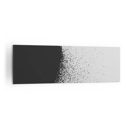 Cuadro sobre lienzo - Impresión de Imagen - El movimiento de las partículas - 160x50 cm