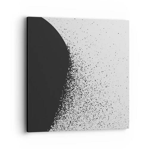 Cuadro sobre lienzo - Impresión de Imagen - El movimiento de las partículas - 40x40 cm
