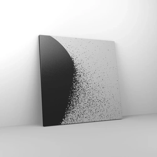 Cuadro sobre lienzo - Impresión de Imagen - El movimiento de las partículas - 60x60 cm