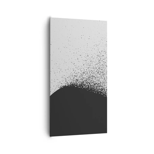 Cuadro sobre lienzo - Impresión de Imagen - El movimiento de las partículas - 65x120 cm