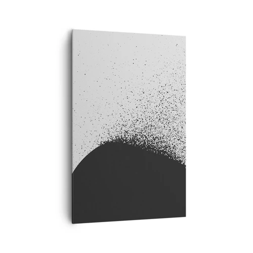 Cuadro sobre lienzo - Impresión de Imagen - El movimiento de las partículas - 80x120 cm