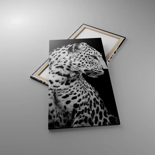 Cuadro sobre lienzo - Impresión de Imagen - El perfil derecho es perfecto - 65x120 cm