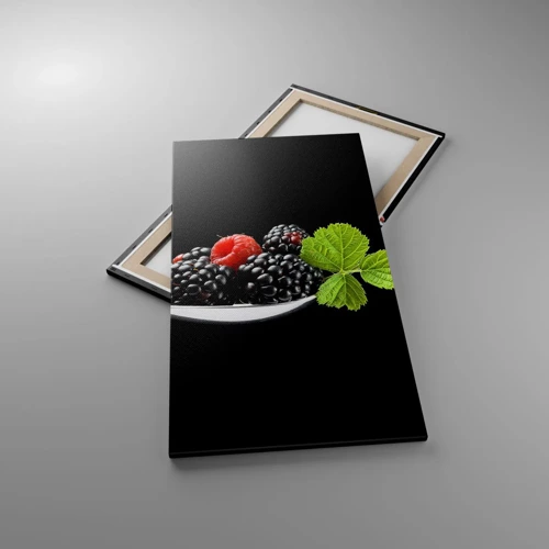 Cuadro sobre lienzo - Impresión de Imagen - El sabor de la frescura - 55x100 cm