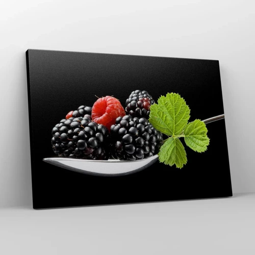 Cuadro sobre lienzo - Impresión de Imagen - El sabor de la frescura - 70x50 cm