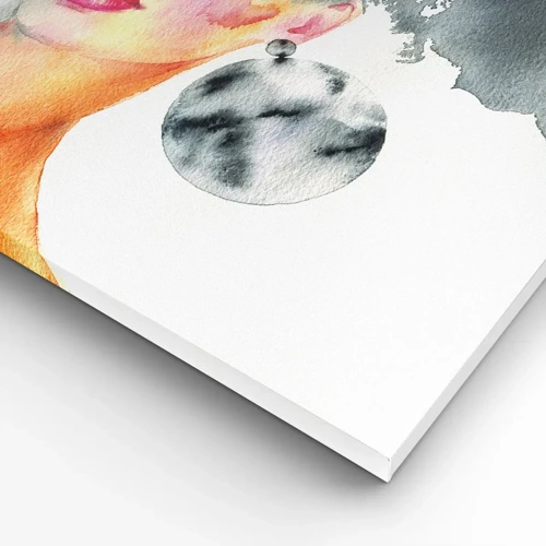 Cuadro sobre lienzo - Impresión de Imagen - El secreto de la elegancia - 140x50 cm