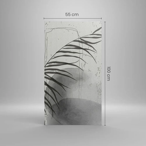 Cuadro sobre lienzo - Impresión de Imagen - El sutil exotismo de la naturaleza - 55x100 cm
