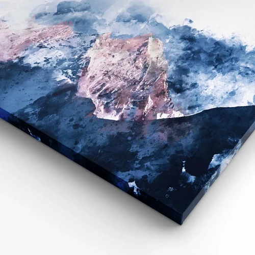 Cuadro sobre lienzo - Impresión de Imagen - El techo del mundo - 70x50 cm