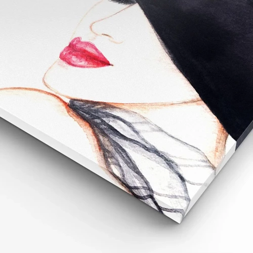 Cuadro sobre lienzo - Impresión de Imagen - Elegancia y sensualidad - 120x80 cm