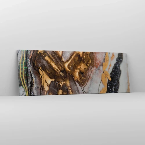 Cuadro sobre lienzo - Impresión de Imagen - Elemento de la tierra - 140x50 cm