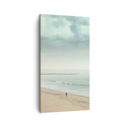Cuadro sobre lienzo - Impresión de Imagen - En busca de la paz - 45x80 cm