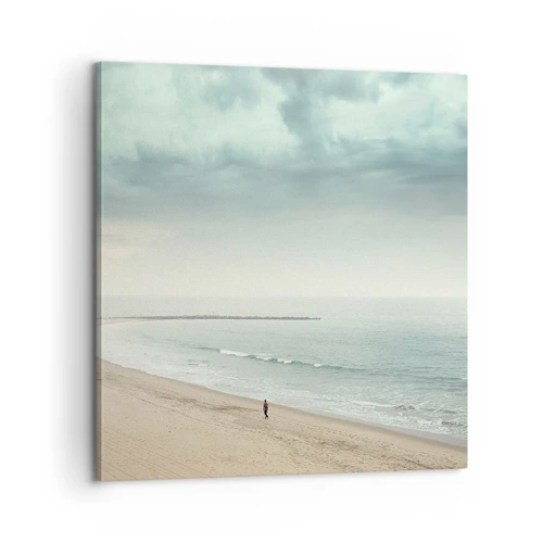 Cuadro sobre lienzo - Impresión de Imagen - En busca de la paz - 60x60 cm