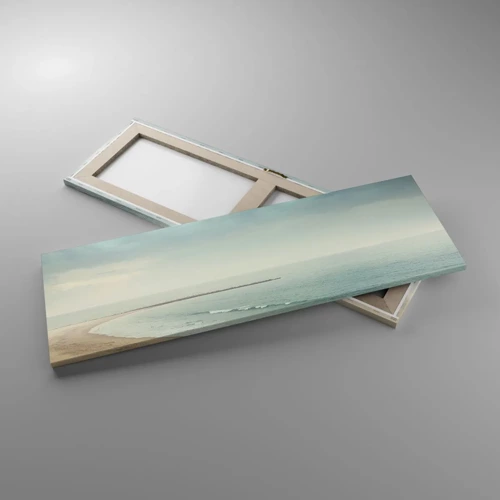 Cuadro sobre lienzo - Impresión de Imagen - En busca de la paz - 90x30 cm