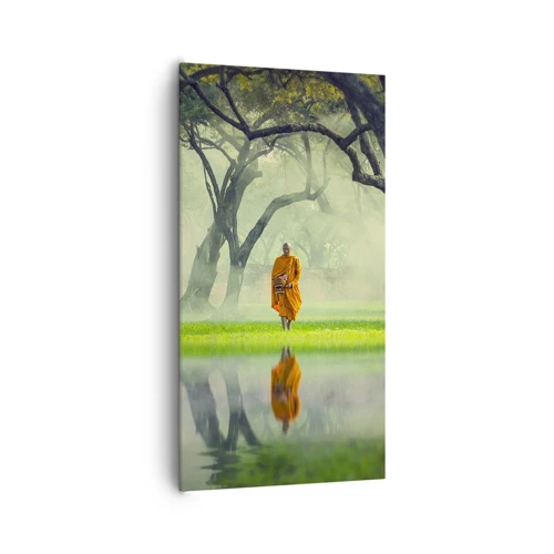 Cuadro sobre lienzo - Impresión de Imagen - En el camino de la iluminación - 65x120 cm