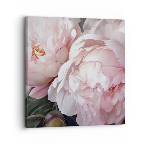 Cuadro sobre lienzo - Impresión de Imagen - En flor - 30x30 cm