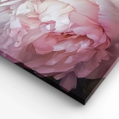 Cuadro sobre lienzo - Impresión de Imagen - En flor - 65x120 cm