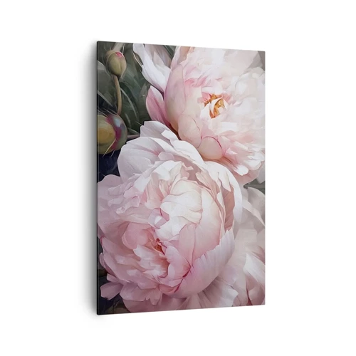 Cuadro sobre lienzo - Impresión de Imagen - En flor - 70x100 cm