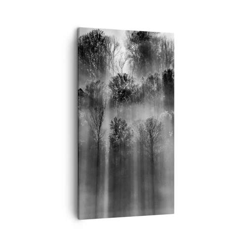 Cuadro sobre lienzo - Impresión de Imagen - En los flujos de luz - 45x80 cm