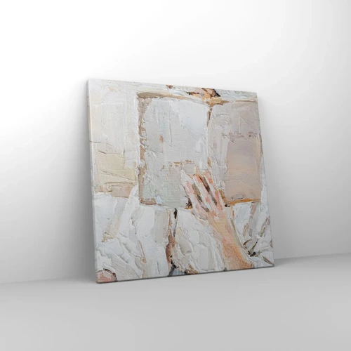 Cuadro sobre lienzo - Impresión de Imagen - En otro mundo - 40x40 cm