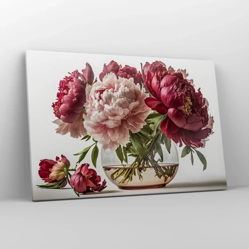Cuadro sobre lienzo - Impresión de Imagen - En plena floración de la belleza - 120x80 cm