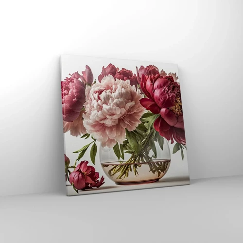 Cuadro sobre lienzo - Impresión de Imagen - En plena floración de la belleza - 40x40 cm
