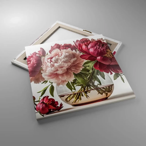 Cuadro sobre lienzo - Impresión de Imagen - En plena floración de la belleza - 60x60 cm