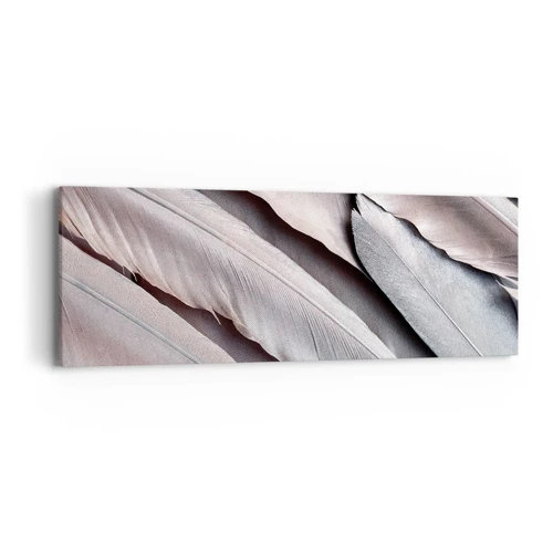Cuadro sobre lienzo - Impresión de Imagen - En rosa plateado - 90x30 cm