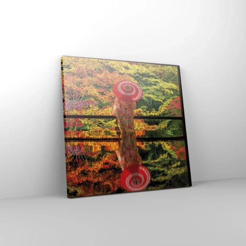 Cuadro sobre lienzo - Impresión de Imagen - En un templo de la naturaleza - 30x30 cm