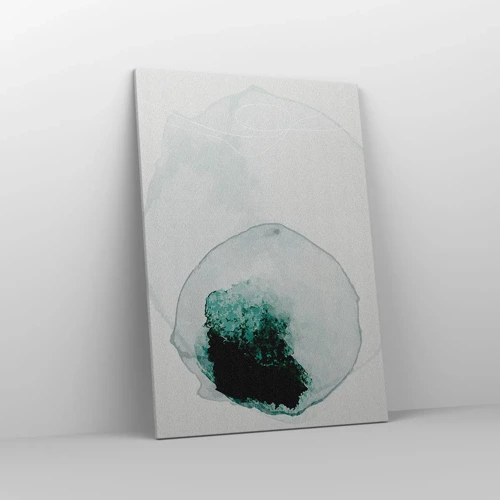 Cuadro sobre lienzo - Impresión de Imagen - En una gota de agua - 70x100 cm