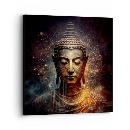 Cuadro sobre lienzo - Impresión de Imagen - Equilibrio espiritual - 40x40 cm