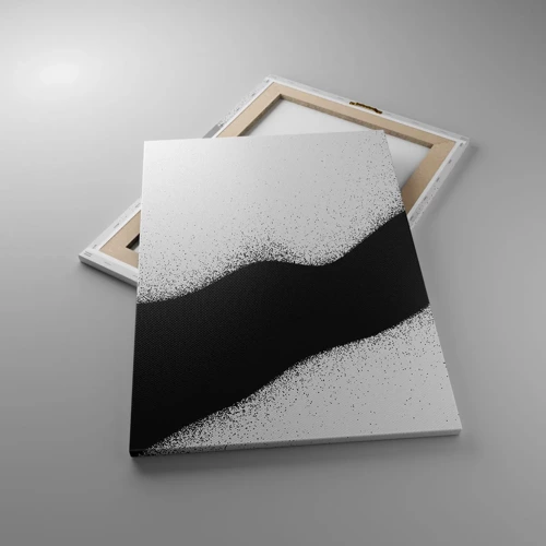 Cuadro sobre lienzo - Impresión de Imagen - Equilibrio suave - 50x70 cm