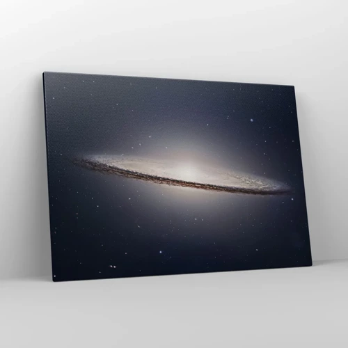 Cuadro sobre lienzo - Impresión de Imagen - Érase una vez en una galaxia muy, muy lejana.... - 100x70 cm