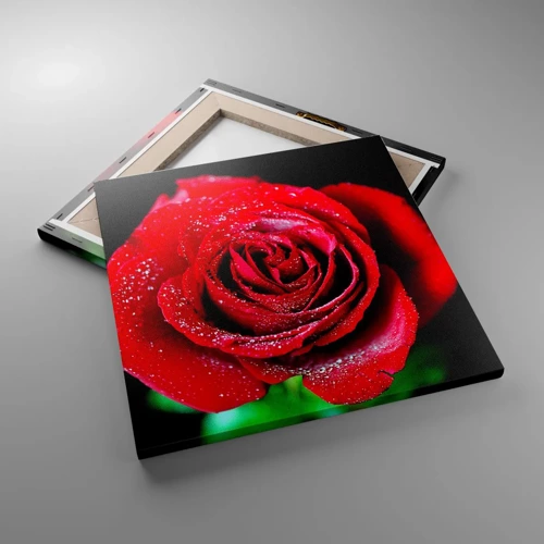 Cuadro sobre lienzo - Impresión de Imagen - Eso es el amor - 40x40 cm