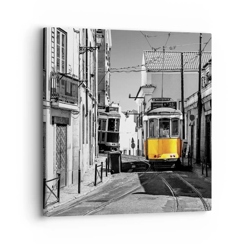 Cuadro sobre lienzo - Impresión de Imagen - Espíritu de Lisboa - 30x30 cm
