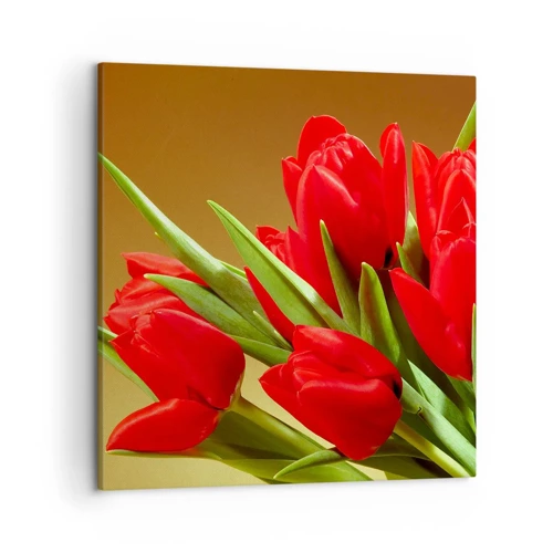 Cuadro sobre lienzo - Impresión de Imagen - Estallido de alegría primaveral - 50x50 cm