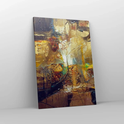 Cuadro sobre lienzo - Impresión de Imagen - Frío, templado, caliente - 70x100 cm