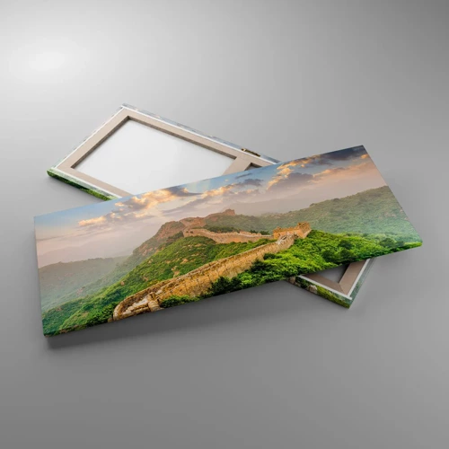 Cuadro sobre lienzo - Impresión de Imagen - Grandeza duradera - 100x40 cm