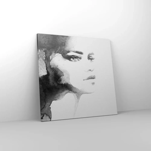 Cuadro sobre lienzo - Impresión de Imagen - Hecho de misterio y niebla - 70x70 cm
