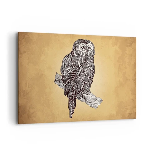 Cuadro sobre lienzo - Impresión de Imagen - Intrincados ornamentos de sabiduría - 100x70 cm