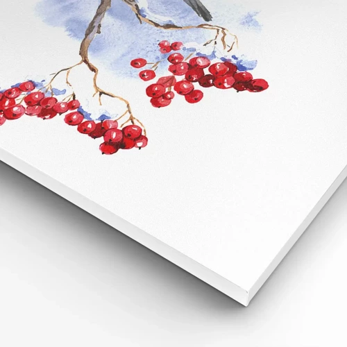 Cuadro sobre lienzo - Impresión de Imagen - Invierno en color - 55x100 cm