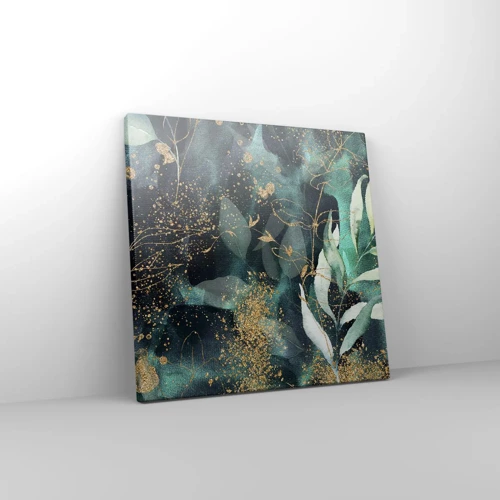 Cuadro sobre lienzo - Impresión de Imagen - Jardín encantado - 30x30 cm
