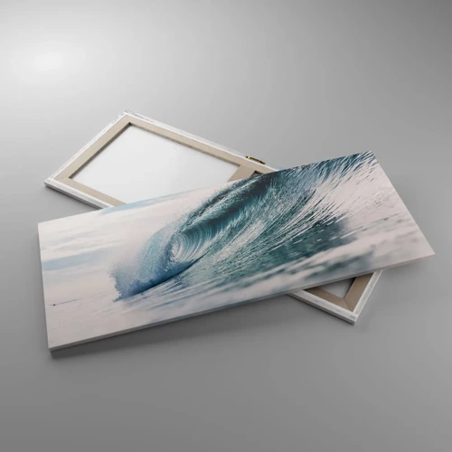 Cuadro sobre lienzo - Impresión de Imagen - La cima del océano - 120x50 cm