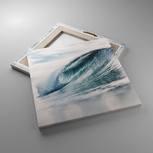 Cuadro sobre lienzo - Impresión de Imagen - La cima del océano - 40x40 cm